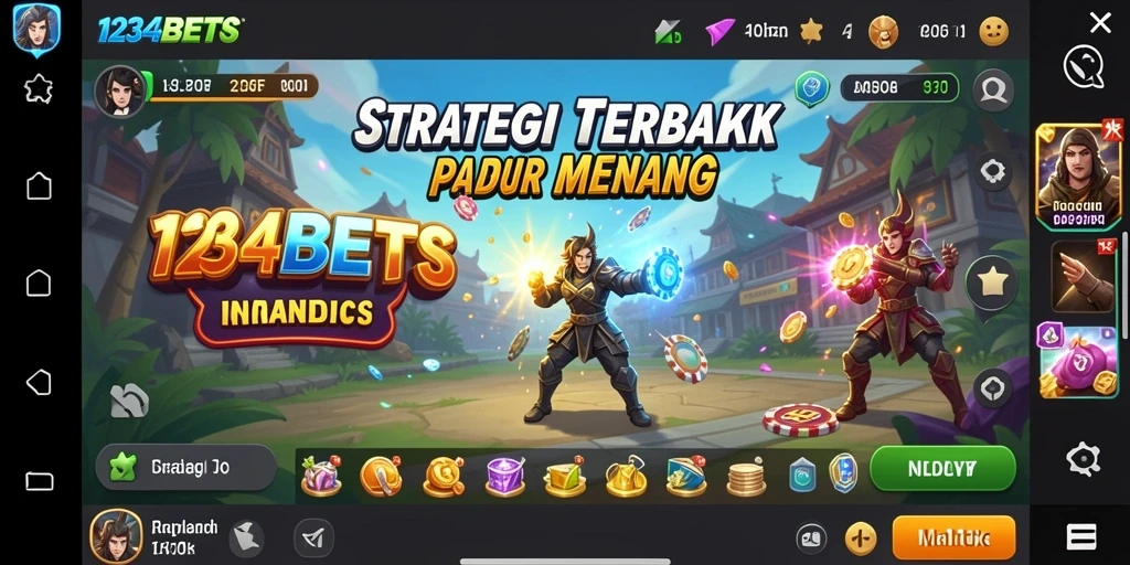 Gameplay strategi menarik di 1234BETS.