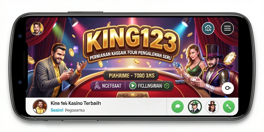 Tampilan gameplay KING123 yang mengasyikkan dan grafis yang menawan.