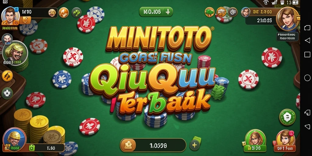 Screenshot gameplay QiuQiu dengan grafis yang menarik.
