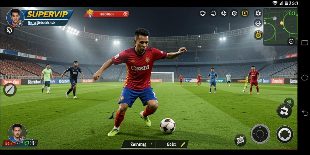 Tampilan menarik dari gameplay <strong>SUPERVIP</strong> yang memukau dan mendebarkan.