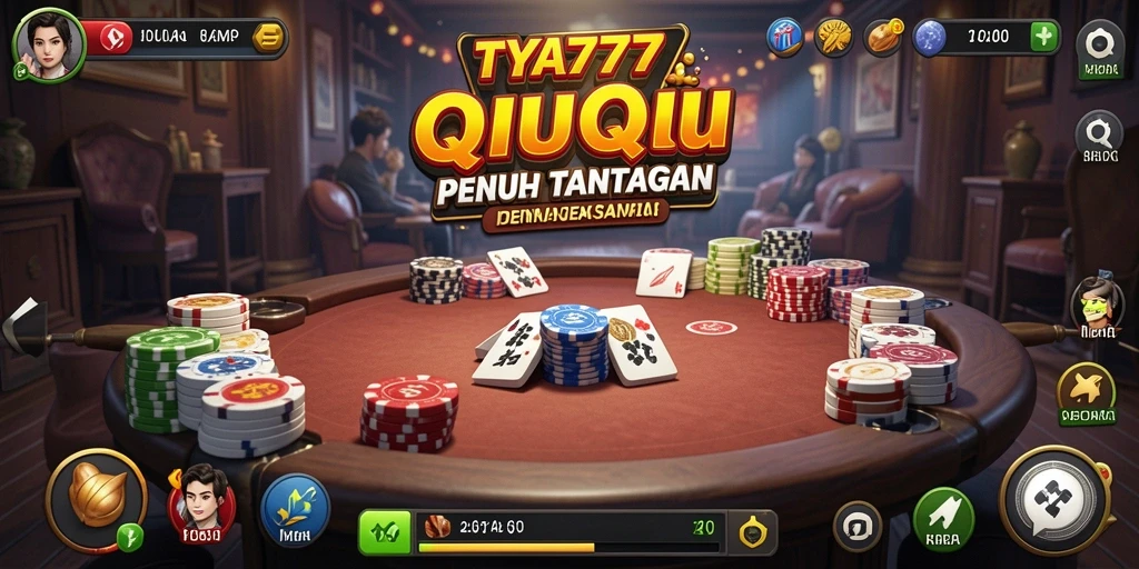 Screenshot gameplay QiuQiu yang seru dan mendebarkan di TYA777.